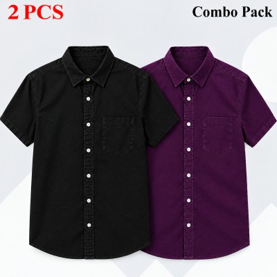 Short Sleeve Shirt (Oxford Croton)