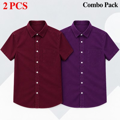 Short Sleeve Shirt (Oxford Croton)