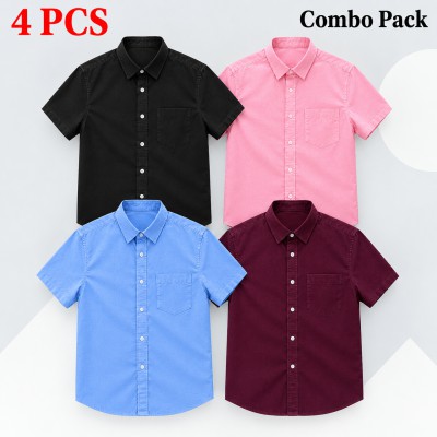 Short Sleeve Shirt (Oxford Croton)