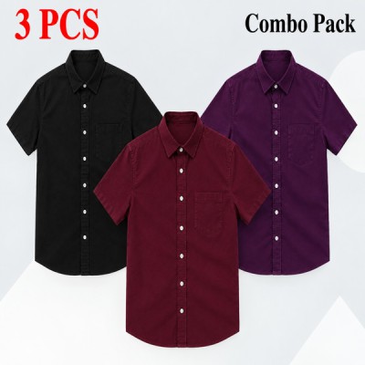 Short Sleeve Shirt (Oxford Croton)
