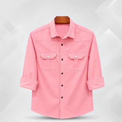 Stylish Double Pocket Casual Shirt (Oxford Croton)